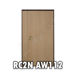 AW112 - Drzwi antywłamaniowe dwuskrzydłowe w klasie RC2N