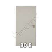 Drzwi jednoskrzydłowe bez odporności uniwersalne (rewersyjne - dwukierukowe)