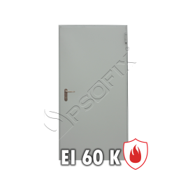 Drzwi jednoskrzydłowe EI60 kierunkowe